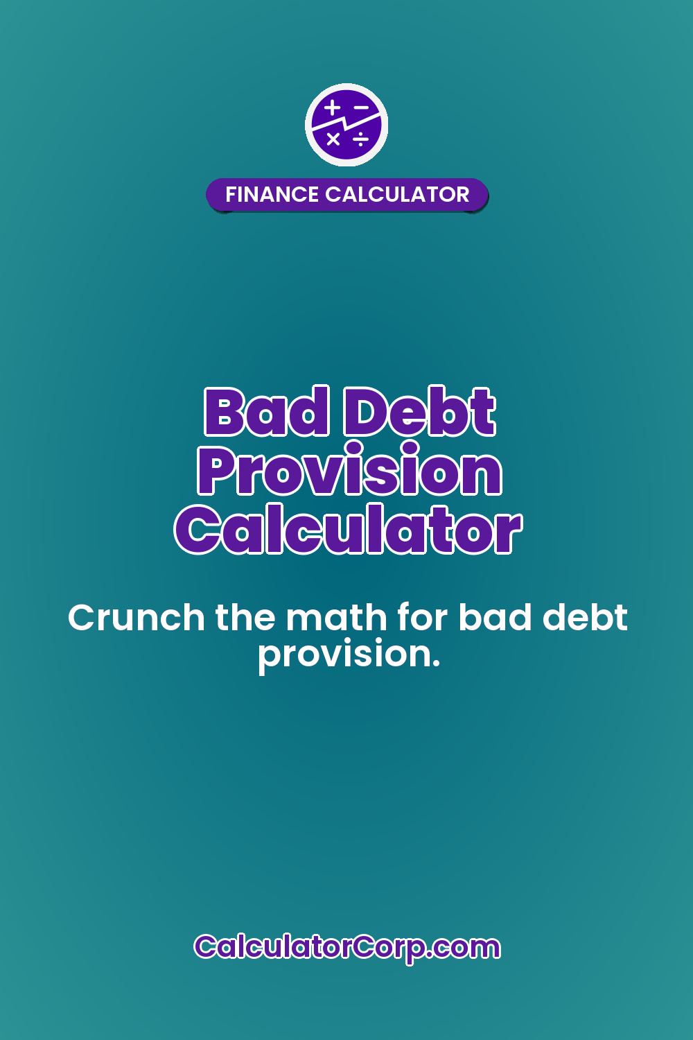 Bad Debt Provision Calculator