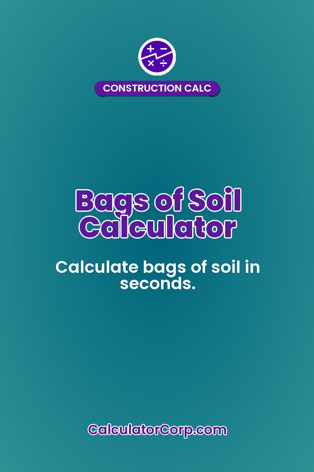 Bags of Soil Calculator