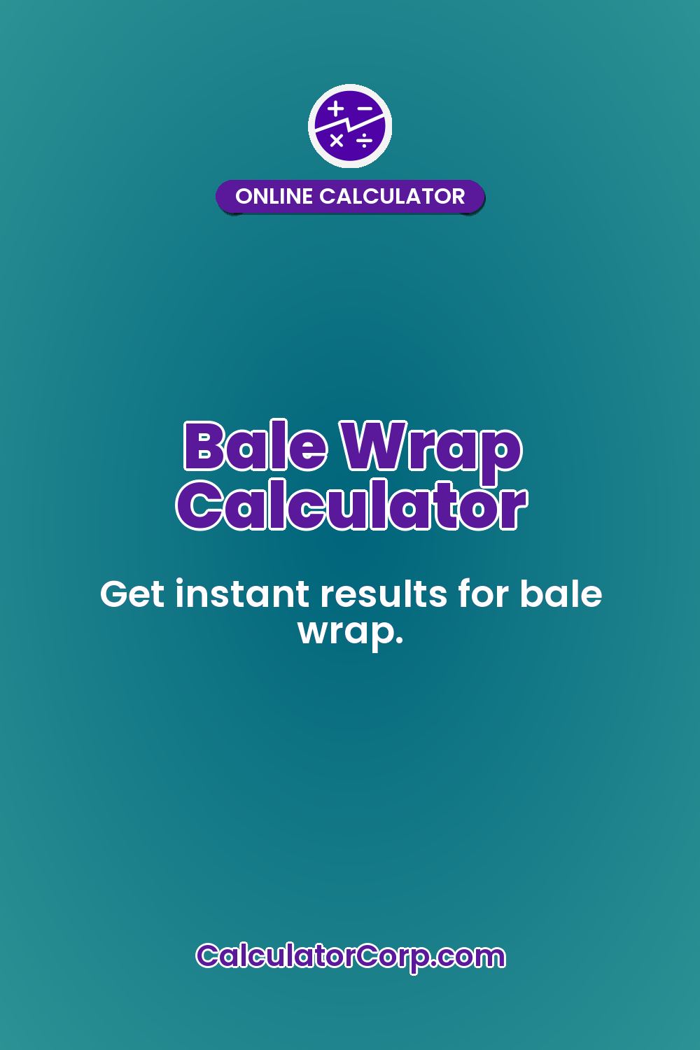 Bale Wrap Calculator