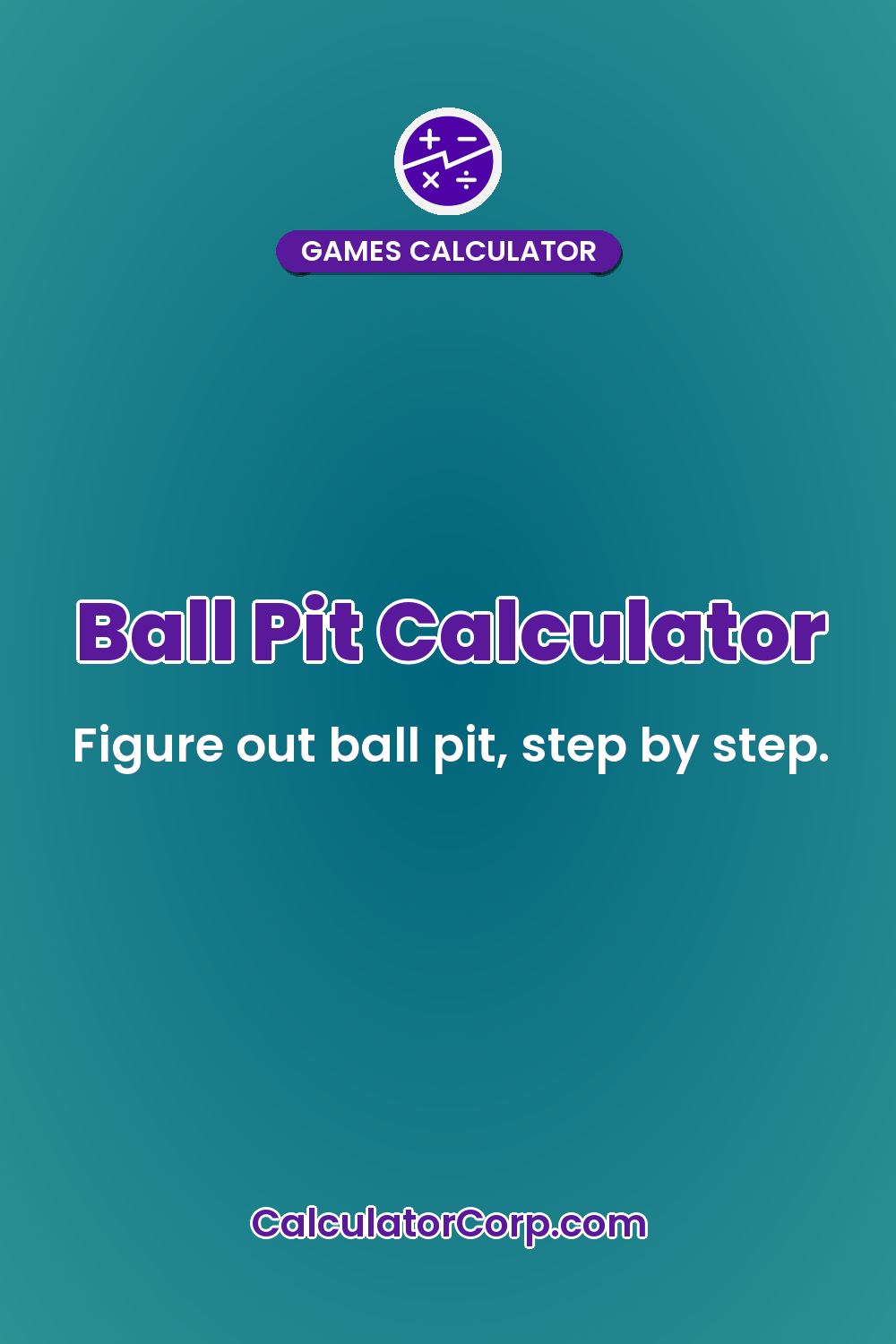 Ball Pit Calculator