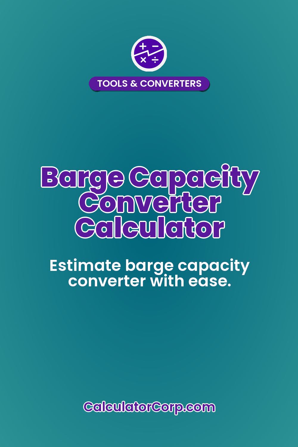 Barge Capacity Converter Calculator