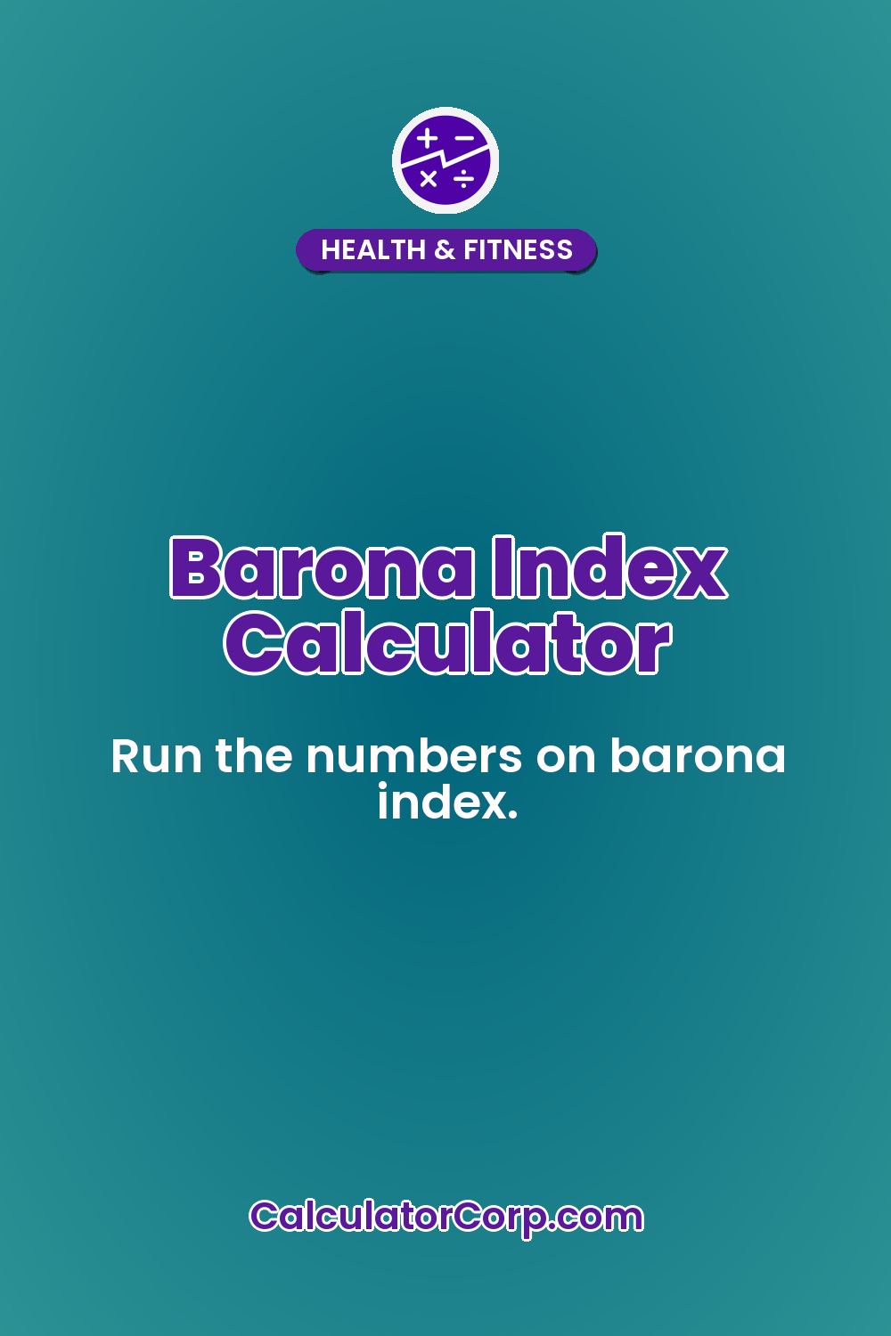 Barona Index Calculator