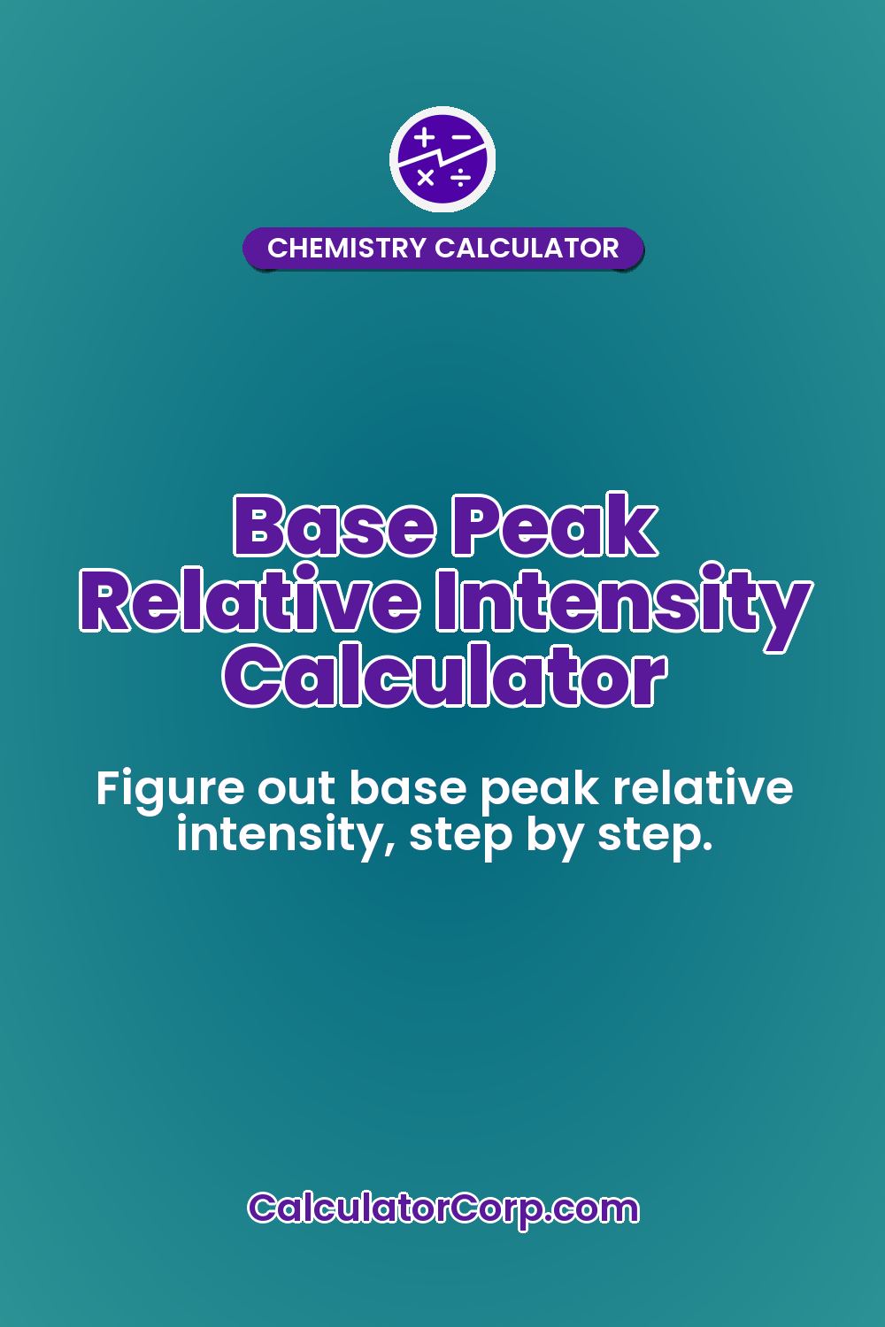 Base Peak Relative Intensity Calculator