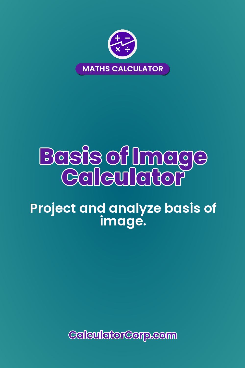 Basis of Image Calculator