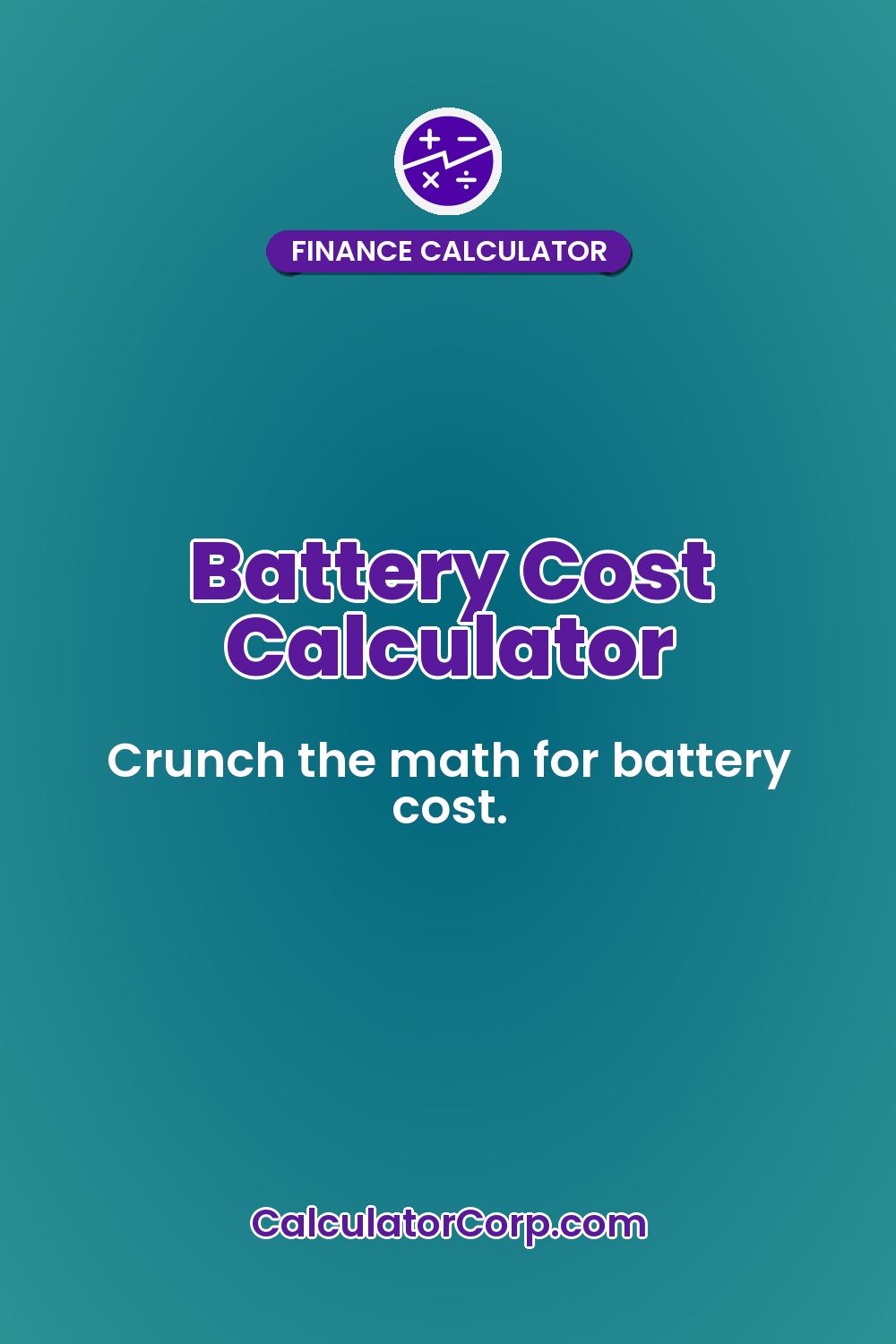 Battery Cost Calculator