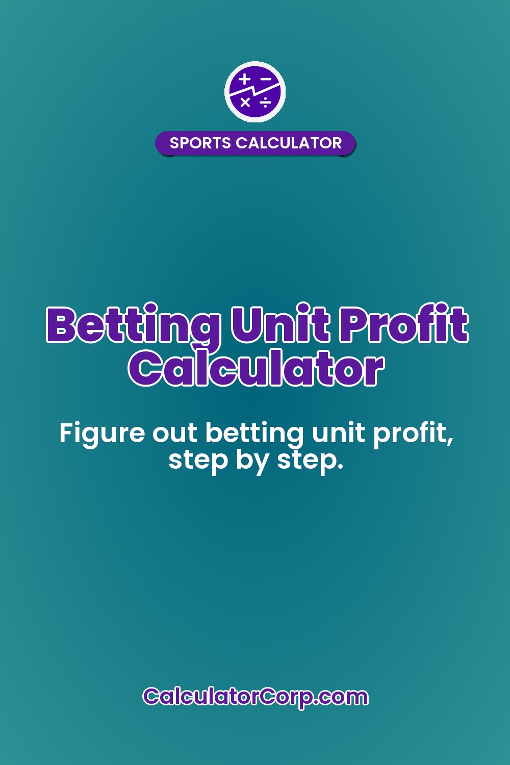 Betting Unit Profit Calculator