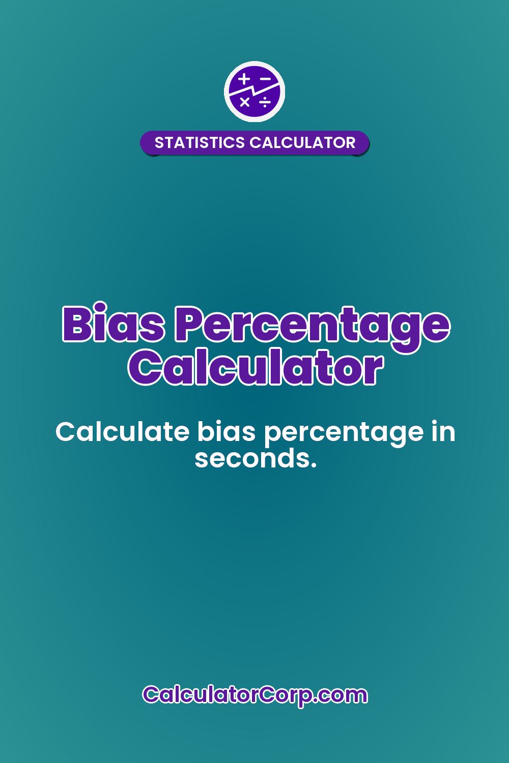 Bias Percentage Calculator