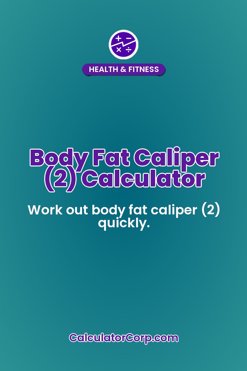 Body Fat Caliper (2) Calculator