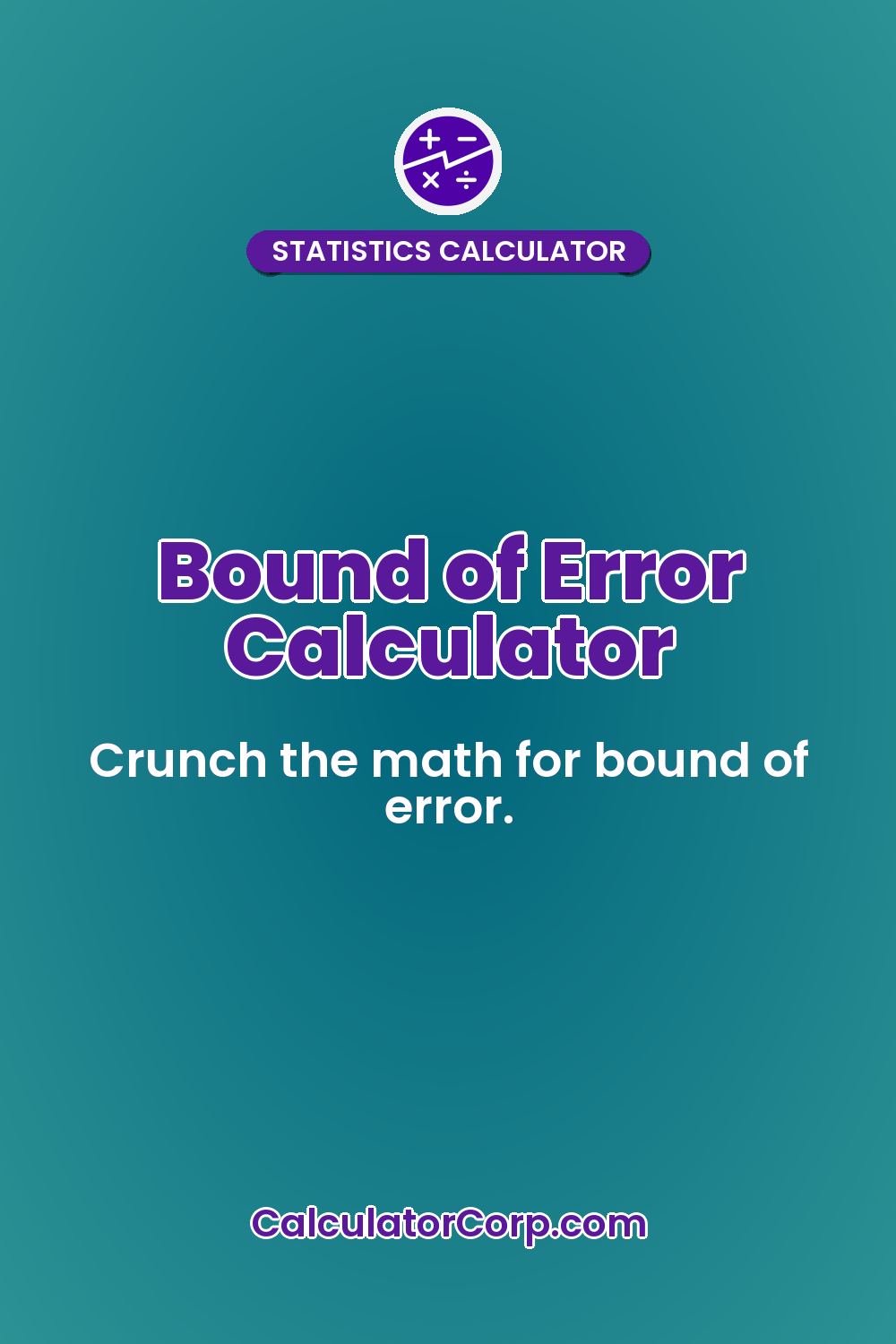 Bound of Error Calculator