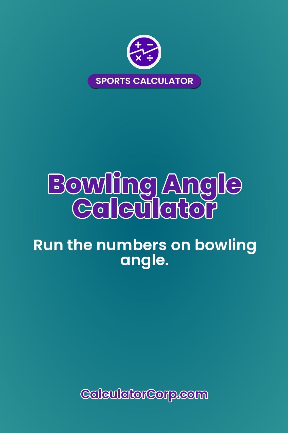 Bowling Angle Calculator