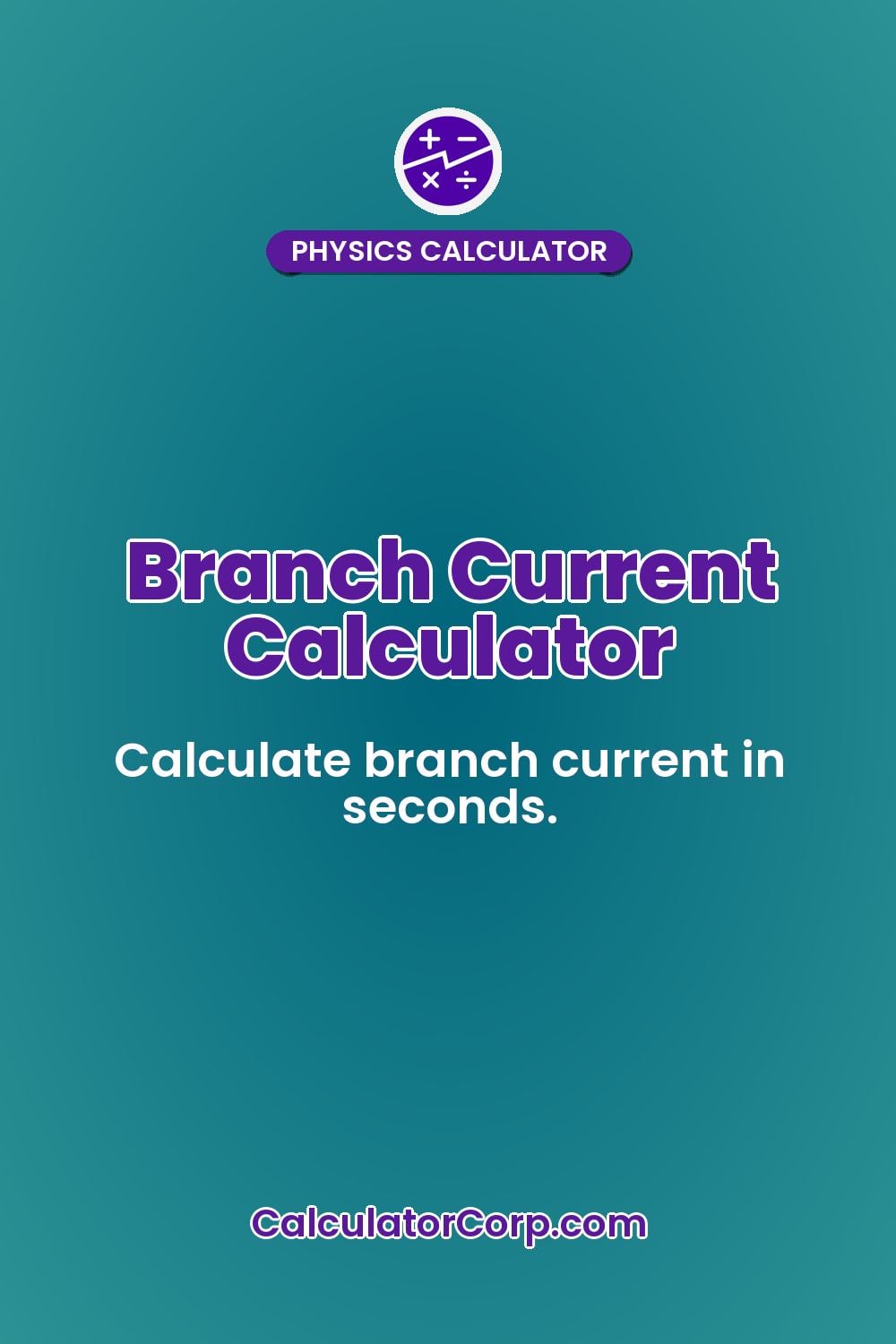Branch Current Calculator