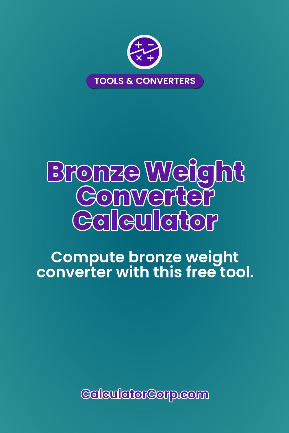 Bronze Weight Converter Calculator