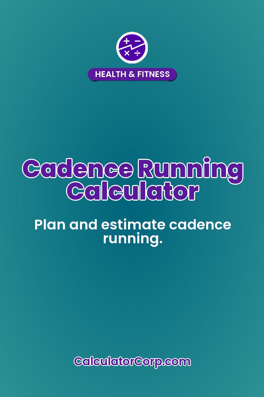 Cadence Running Calculator