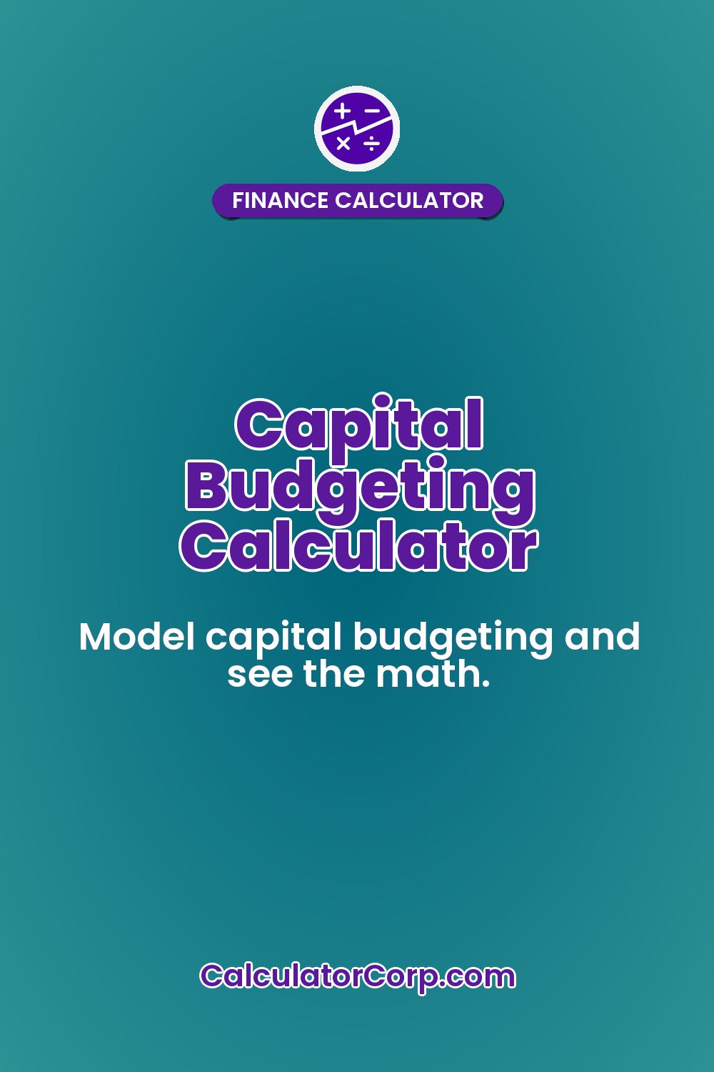 Capital Budgeting Calculator