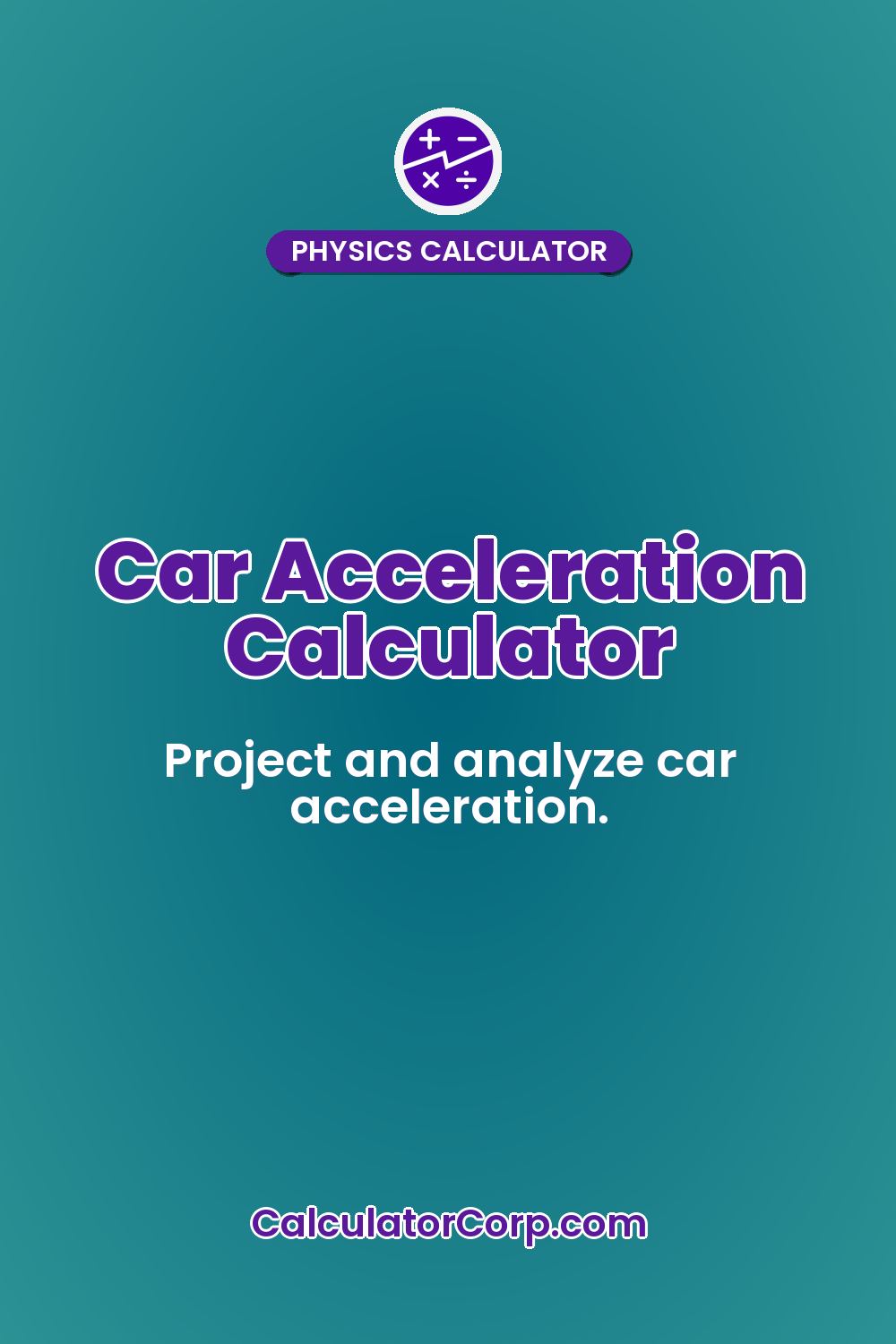 Car Acceleration Calculator