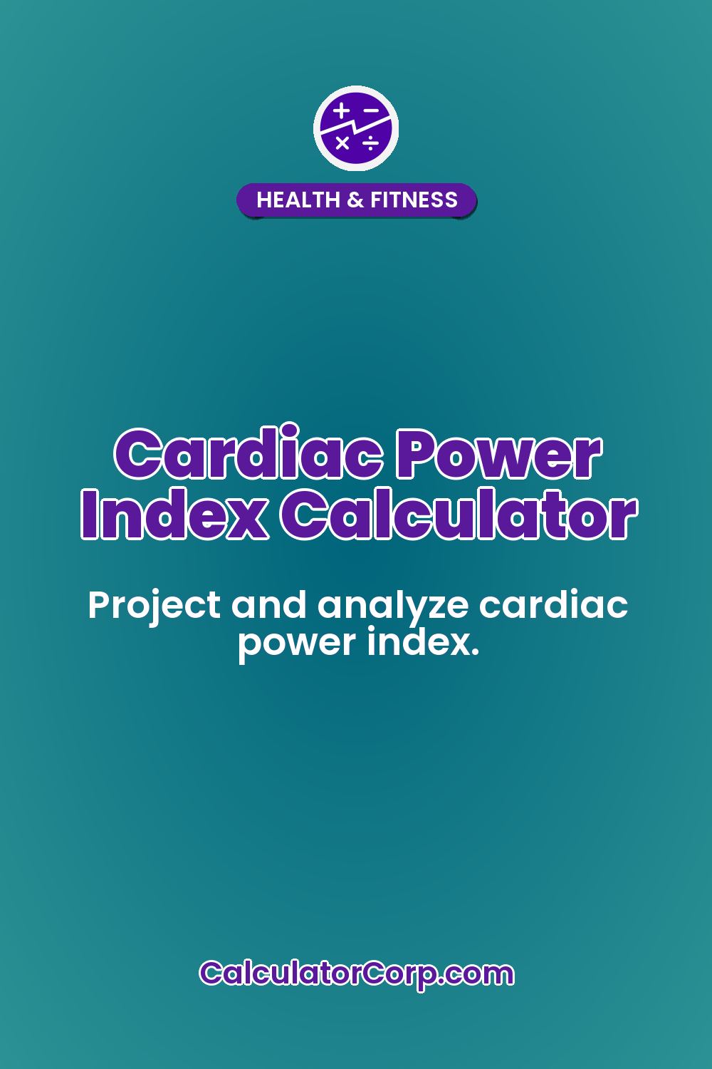 Cardiac Power Index Calculator