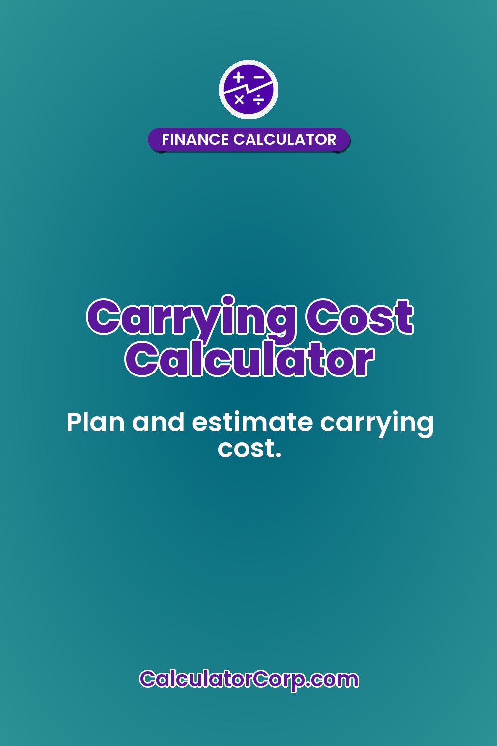 Carrying Cost Calculator