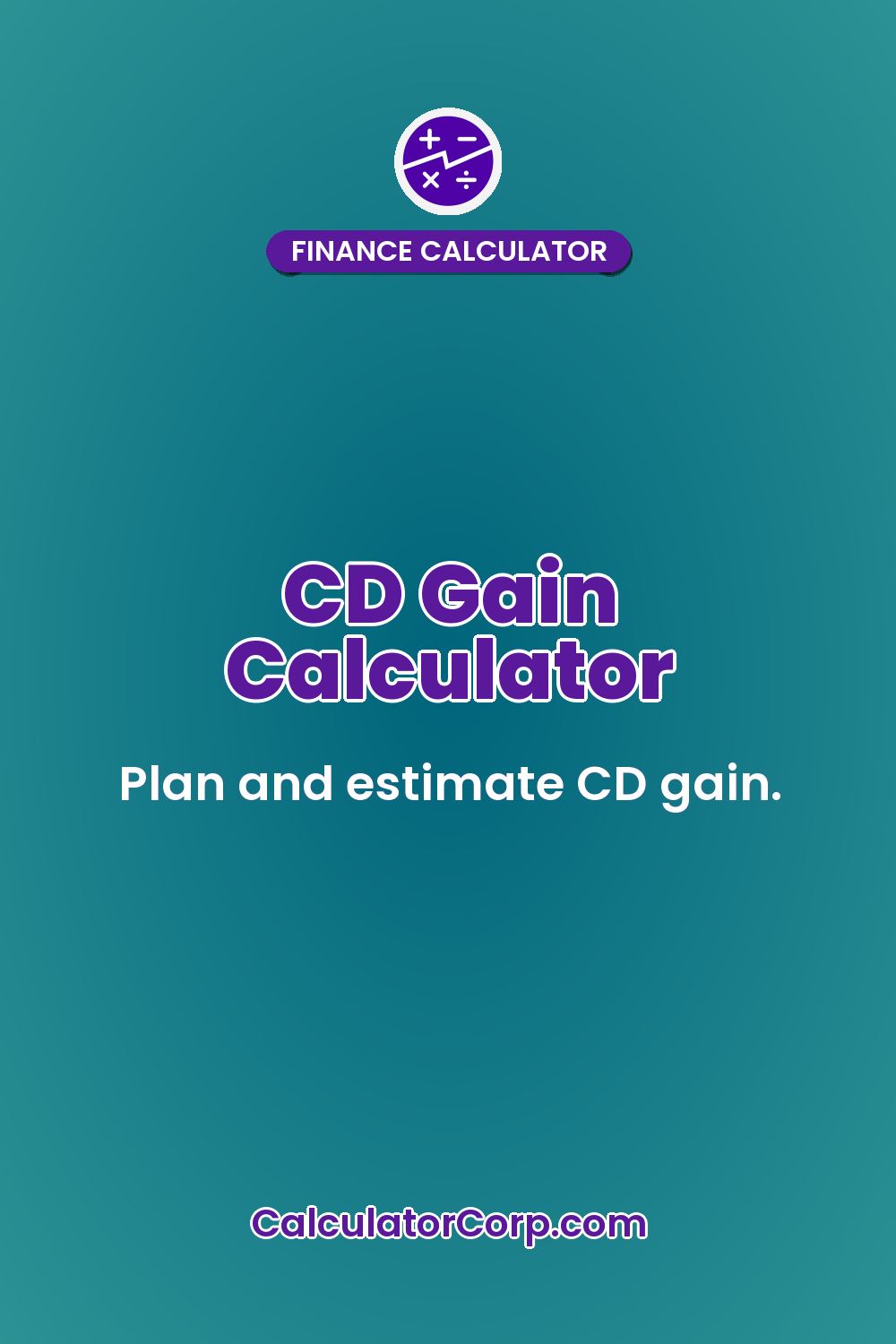 CD Gain Calculator