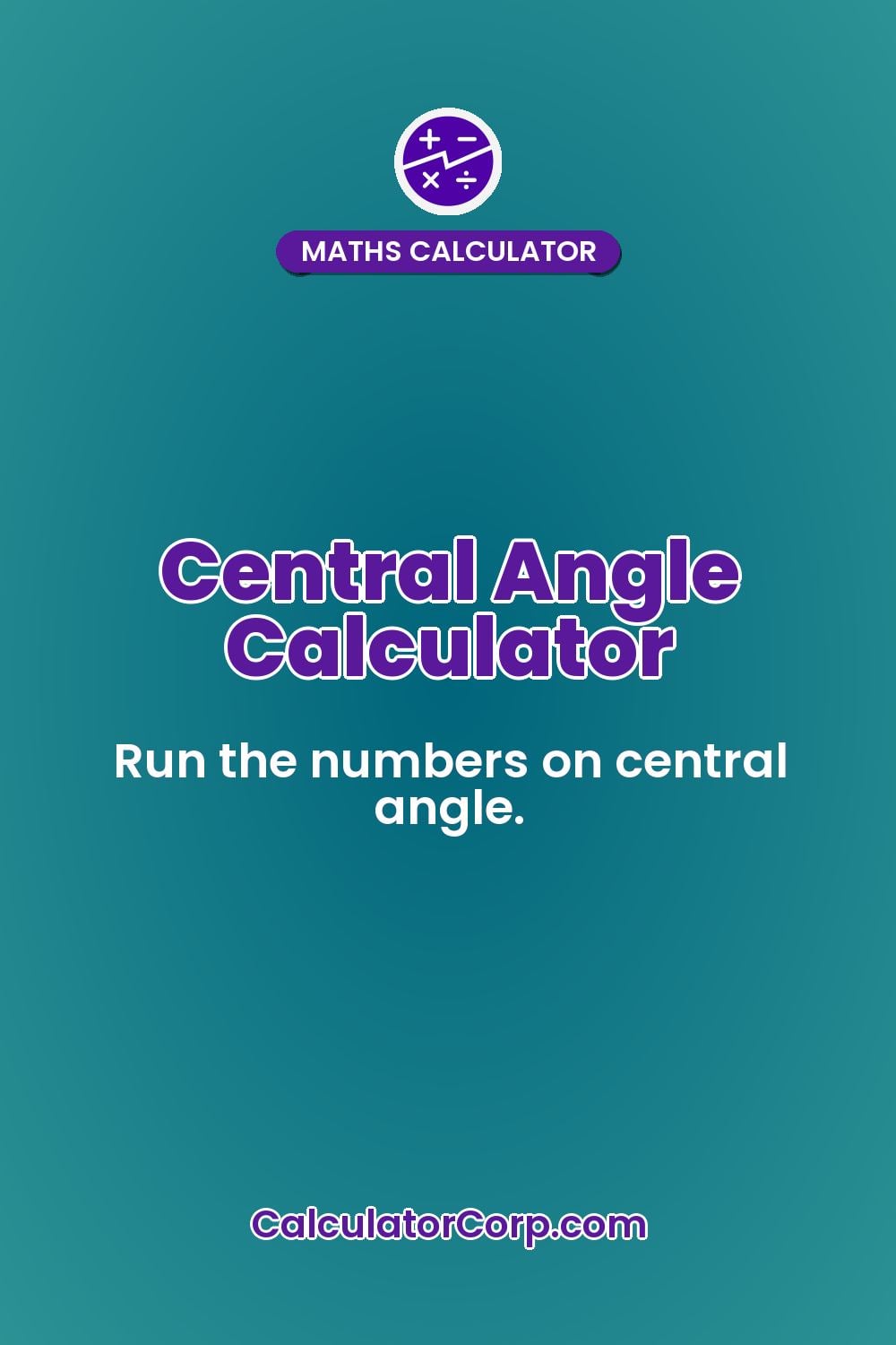Central Angle Calculator