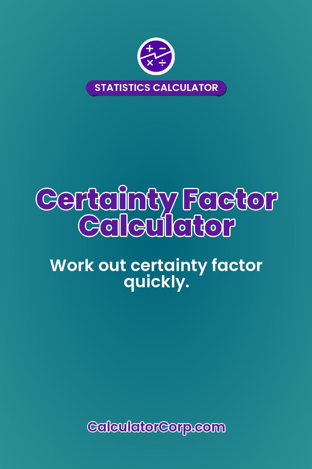 Certainty Factor Calculator