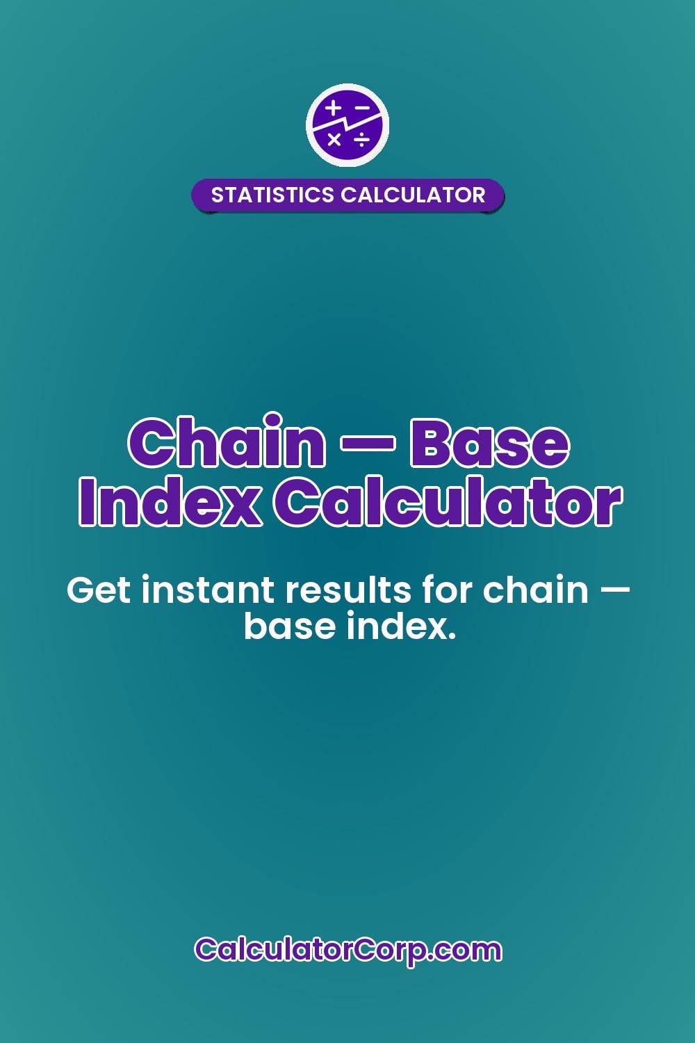 Chain — Base Index Calculator