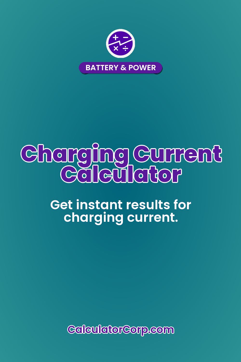 Charging Current Calculator