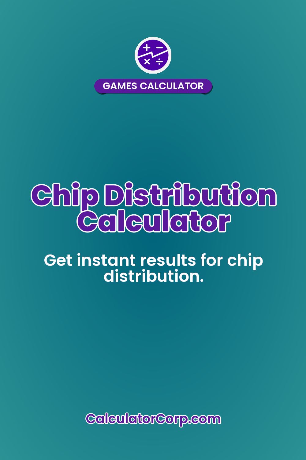 Chip Distribution Calculator