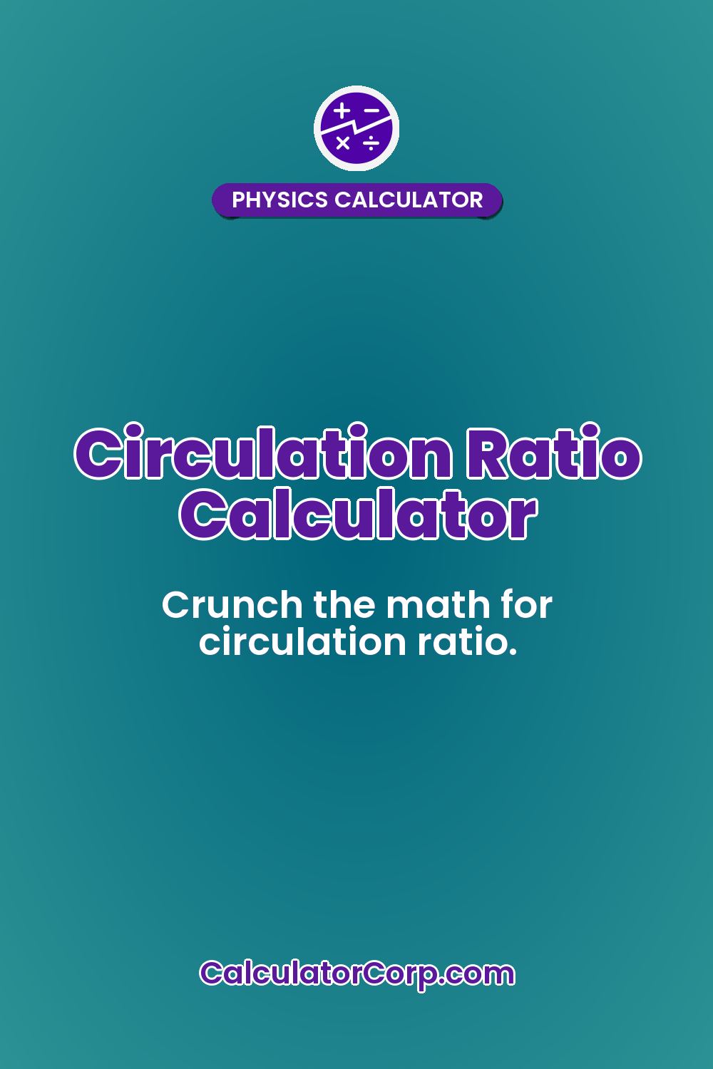Circulation Ratio Calculator