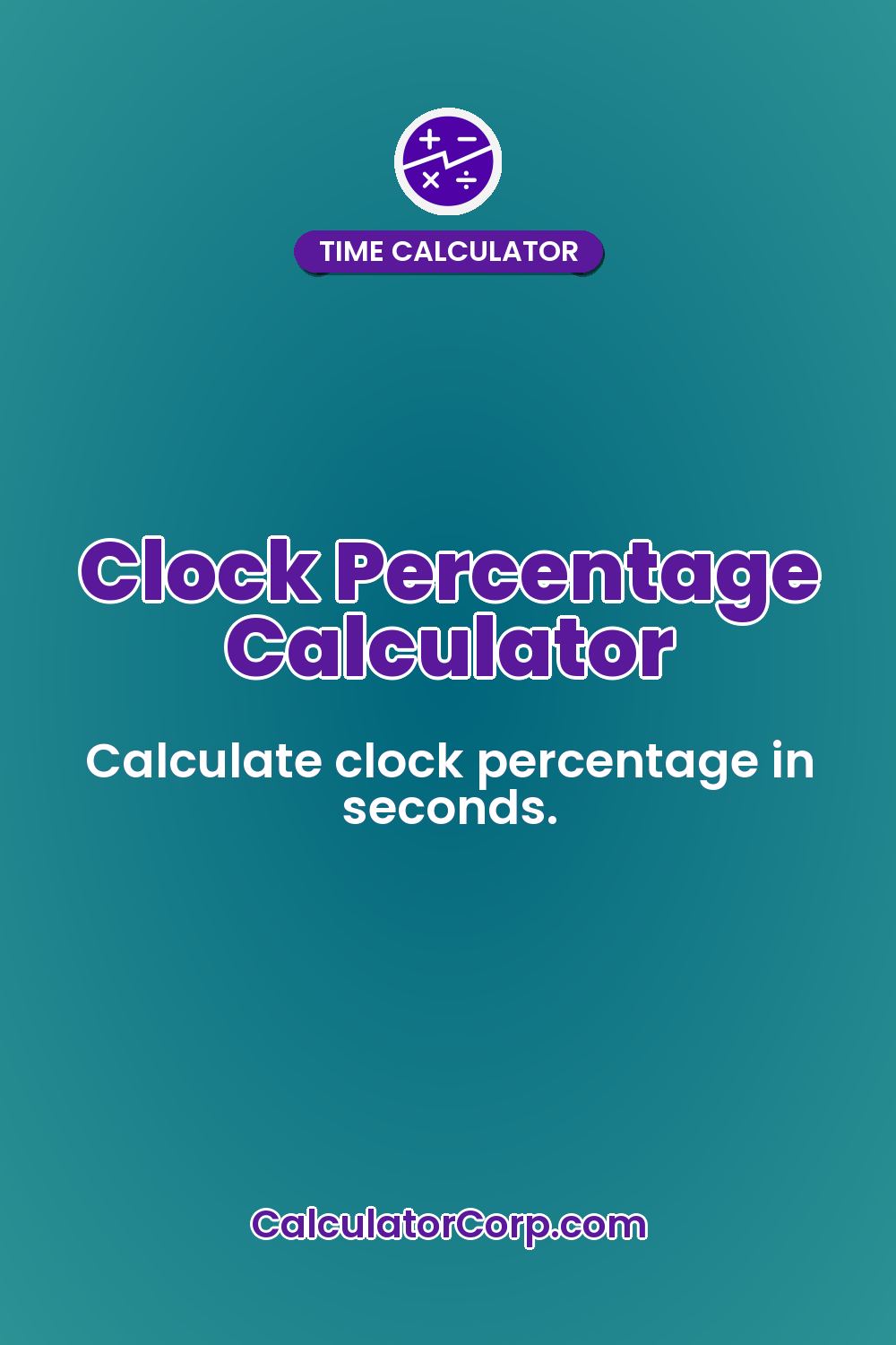 Clock Percentage Calculator