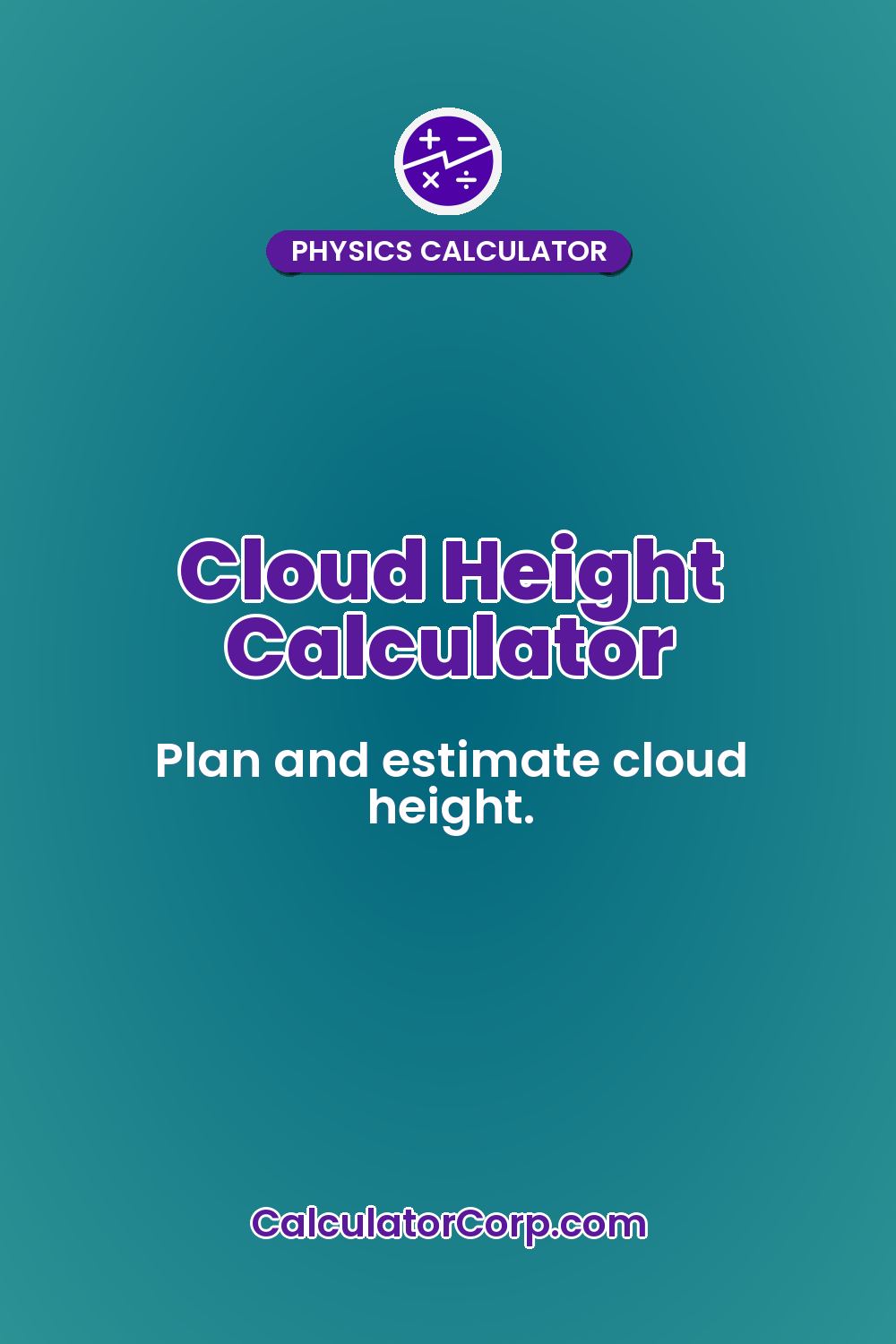 Cloud Height Calculator