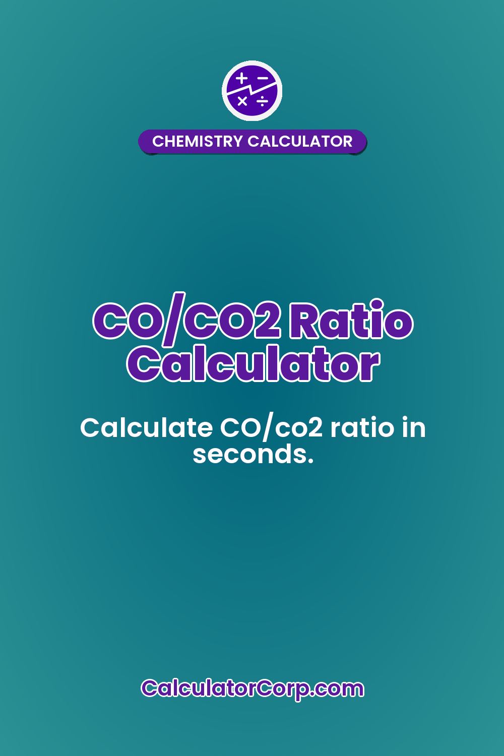 CO/CO2 Ratio Calculator
