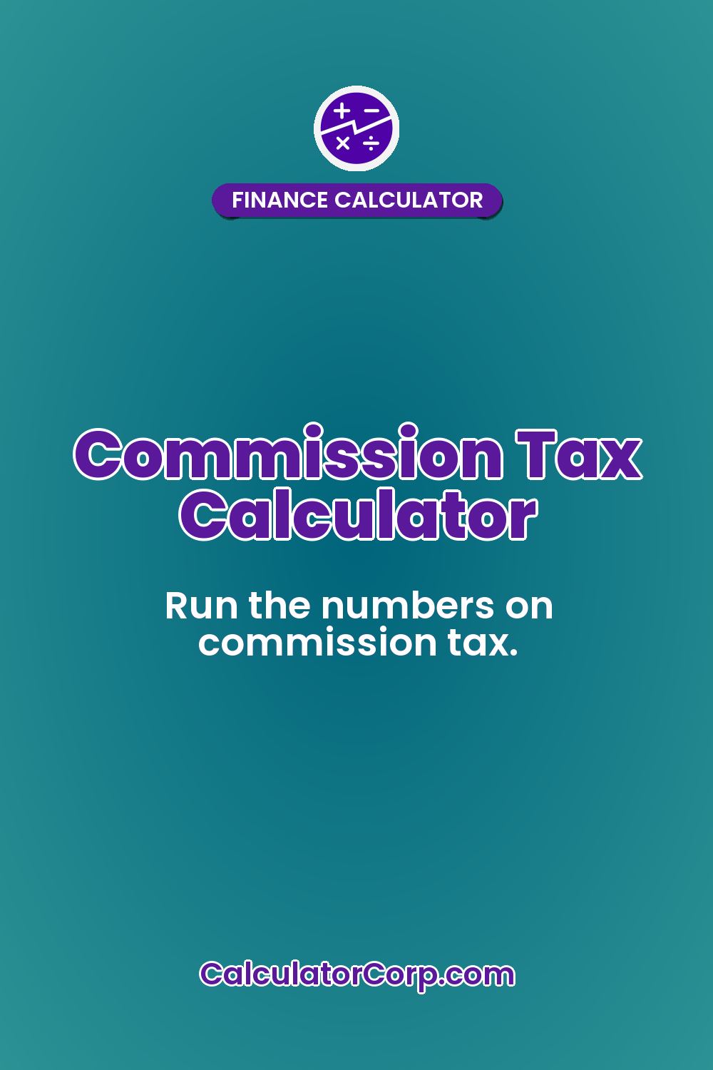 Commission Tax Calculator