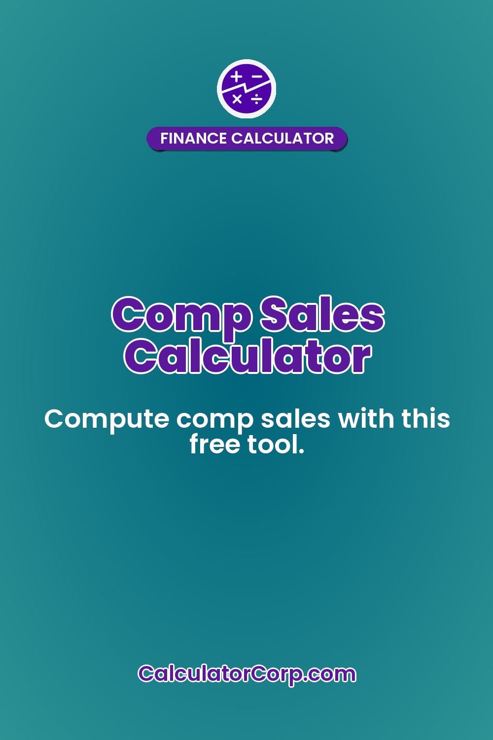 Comp Sales Calculator