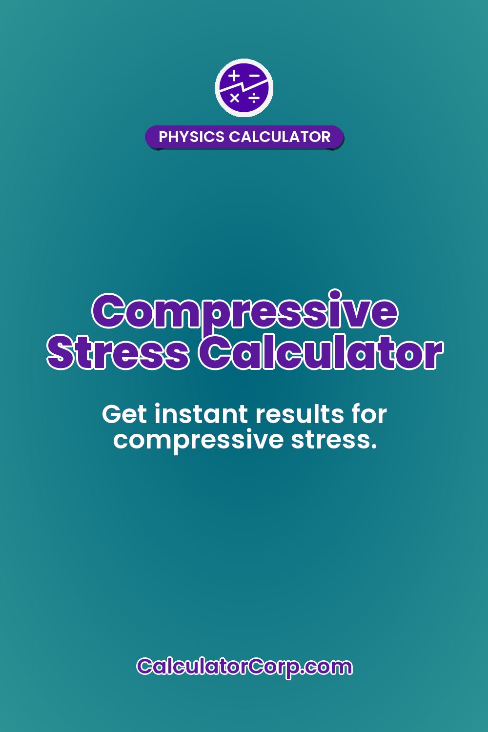Compressive Stress Calculator