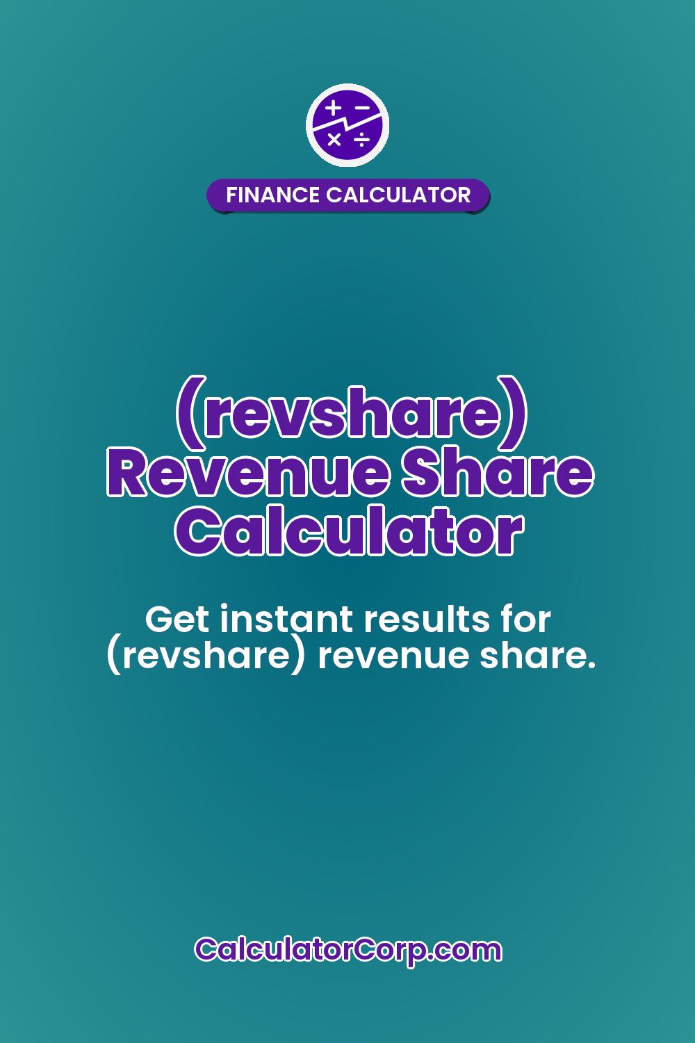 (revshare) Revenue Share Calculator