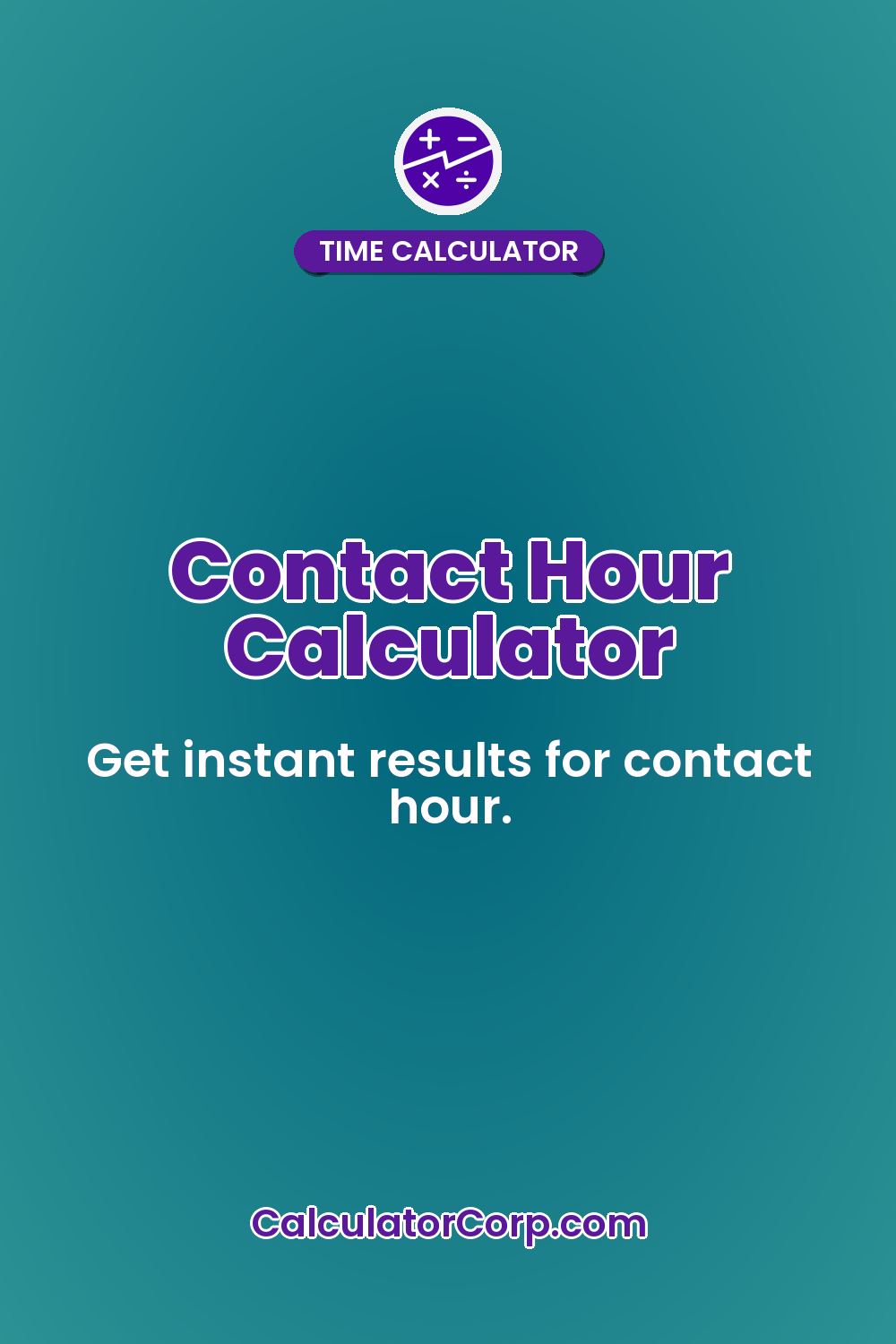 Contact Hour Calculator