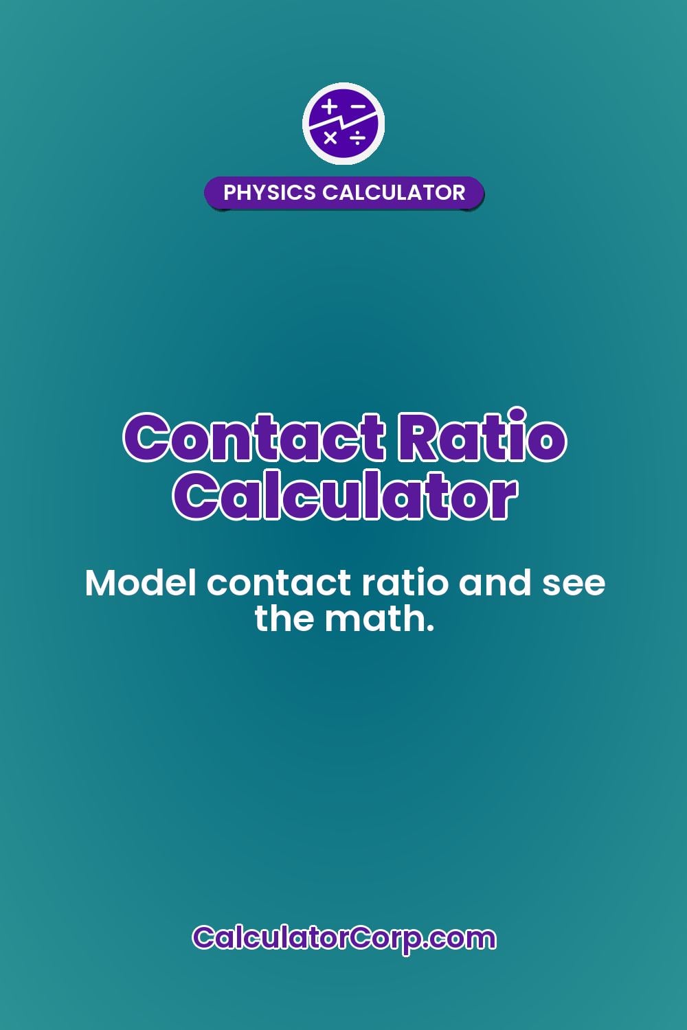 Contact Ratio Calculator