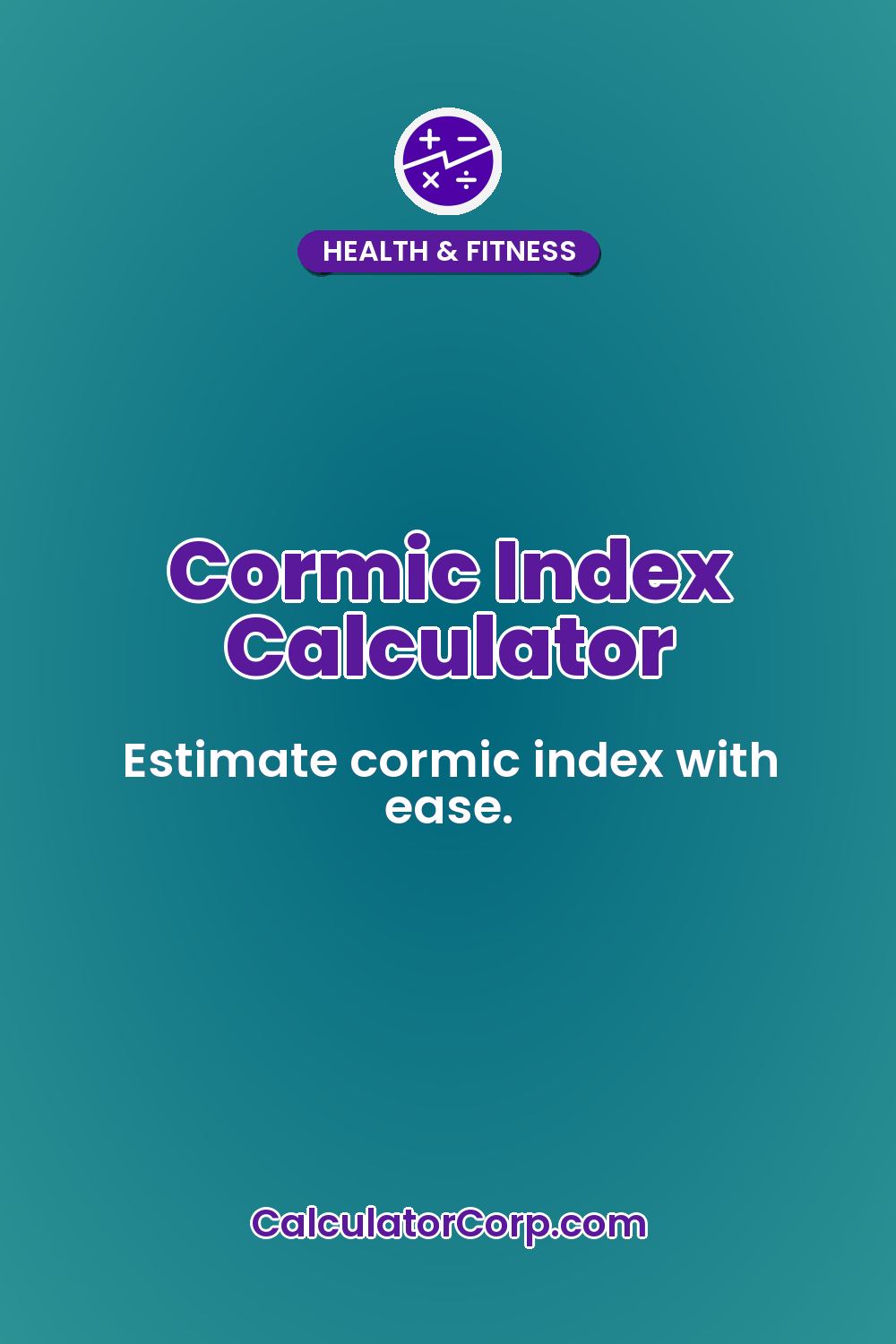Cormic Index Calculator