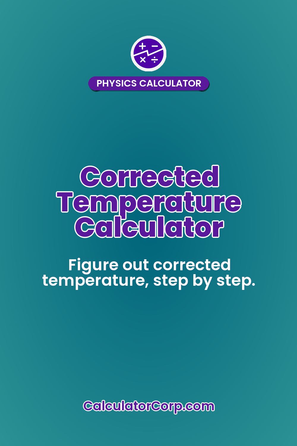 Corrected Temperature Calculator