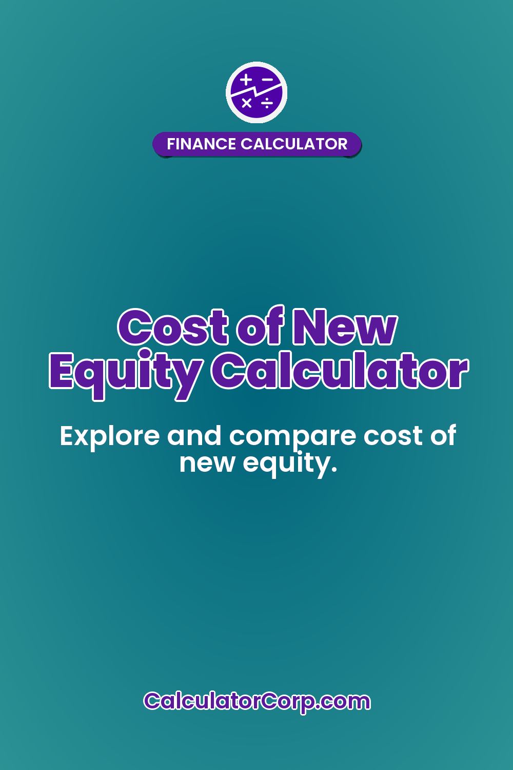 Cost of New Equity Calculator