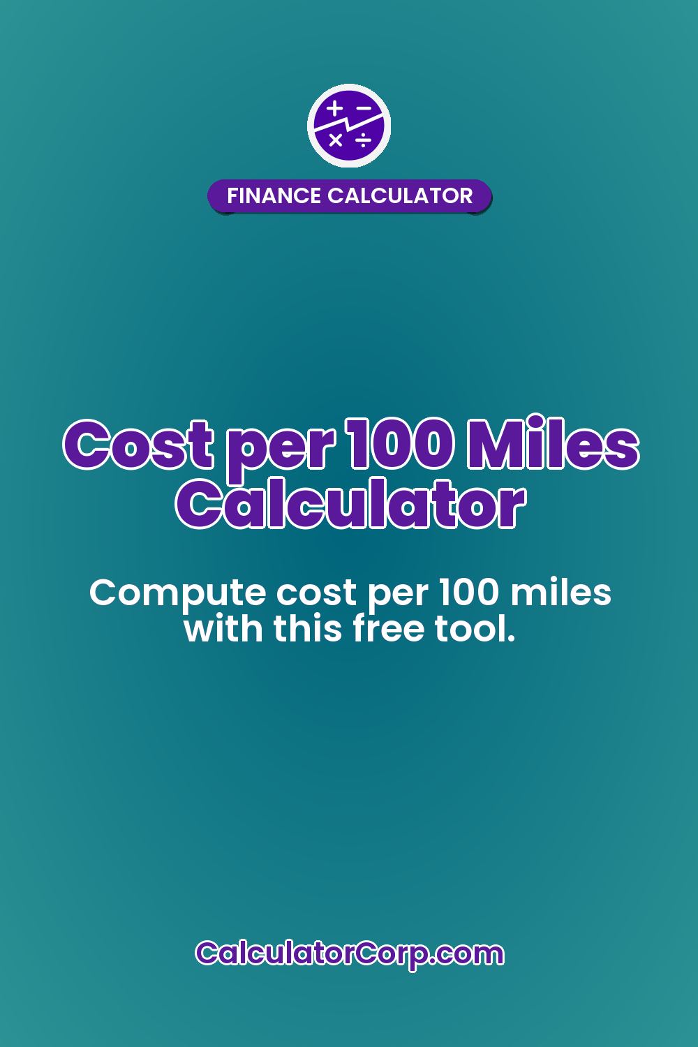 Cost per 100 Miles Calculator