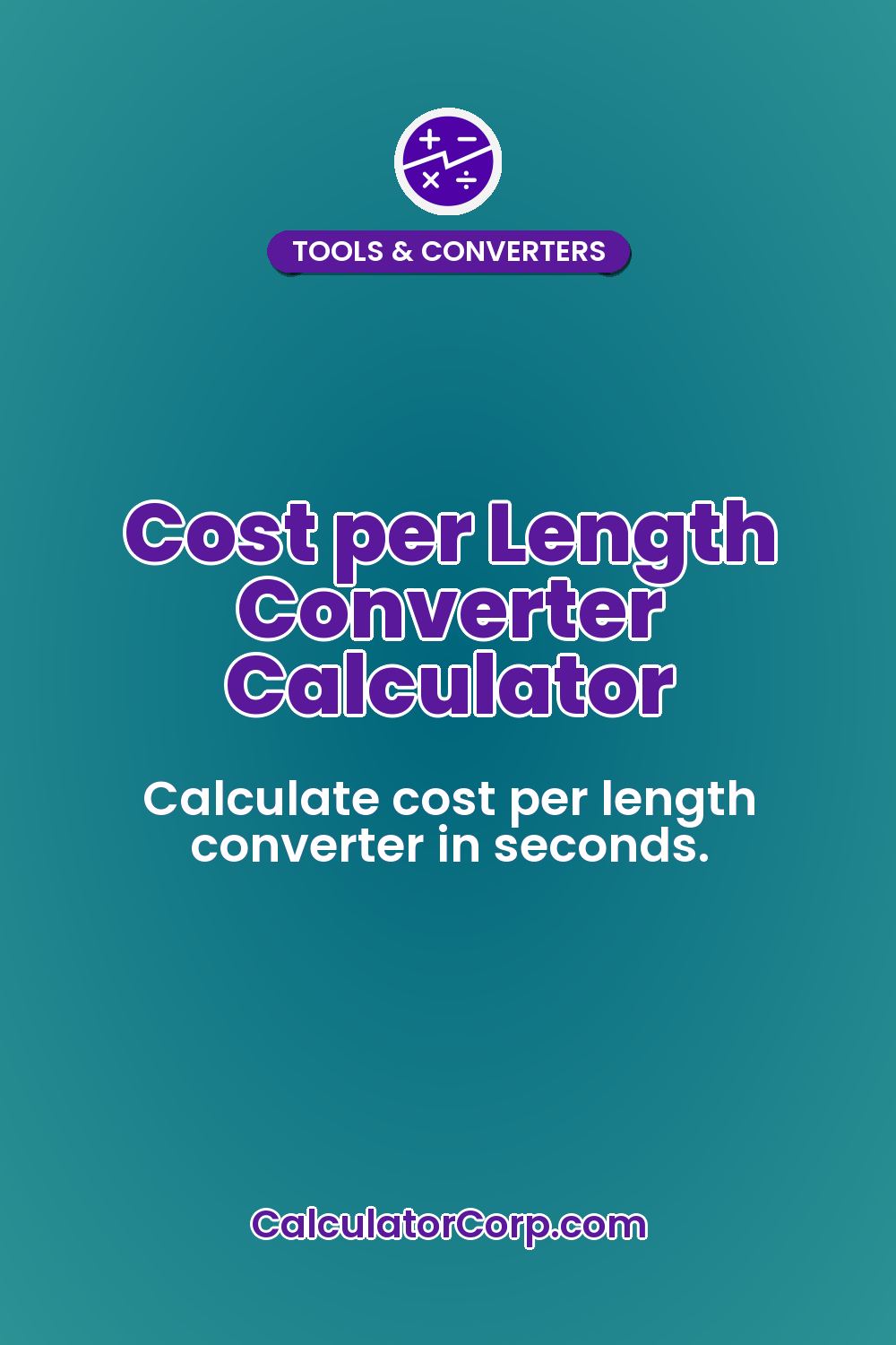 Cost per Length Converter Calculator