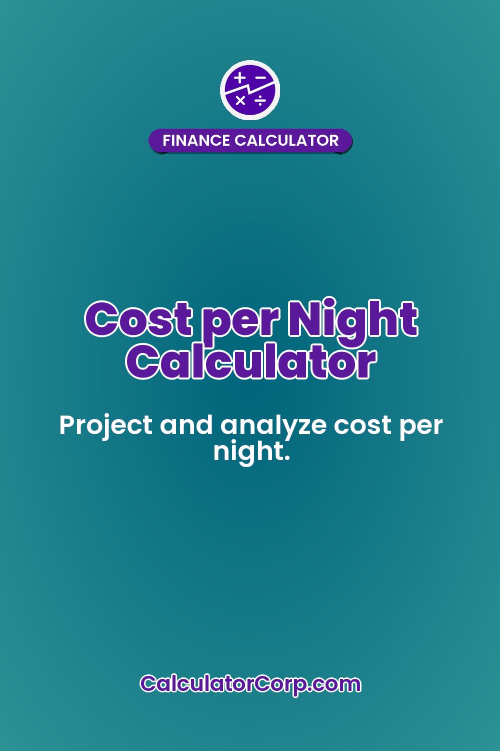 Cost per Night Calculator