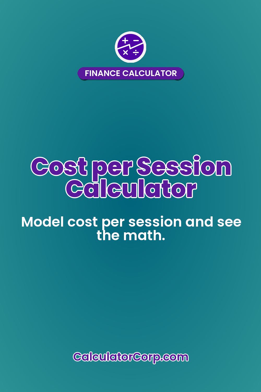 Cost per Session Calculator