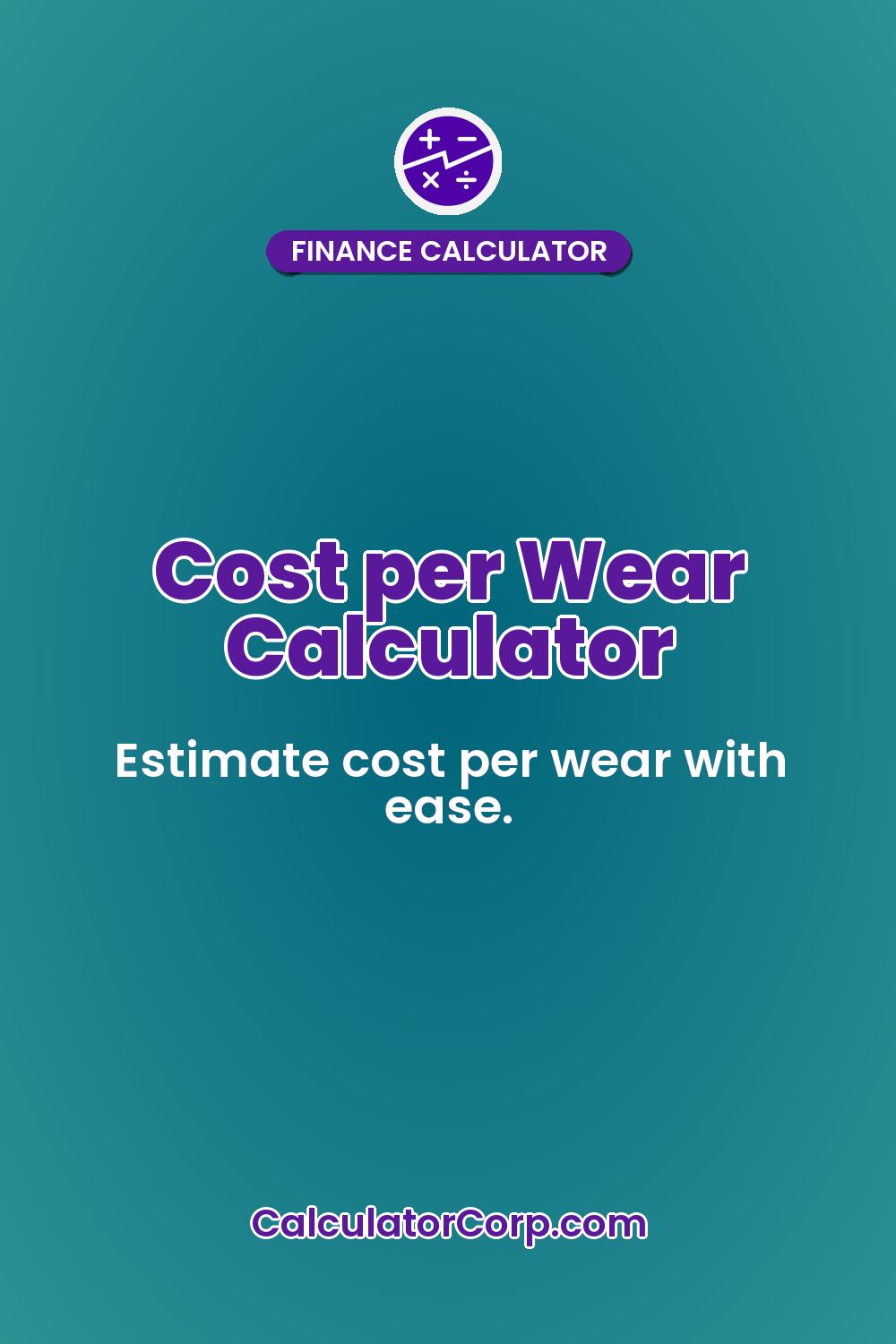 Cost per Wear Calculator