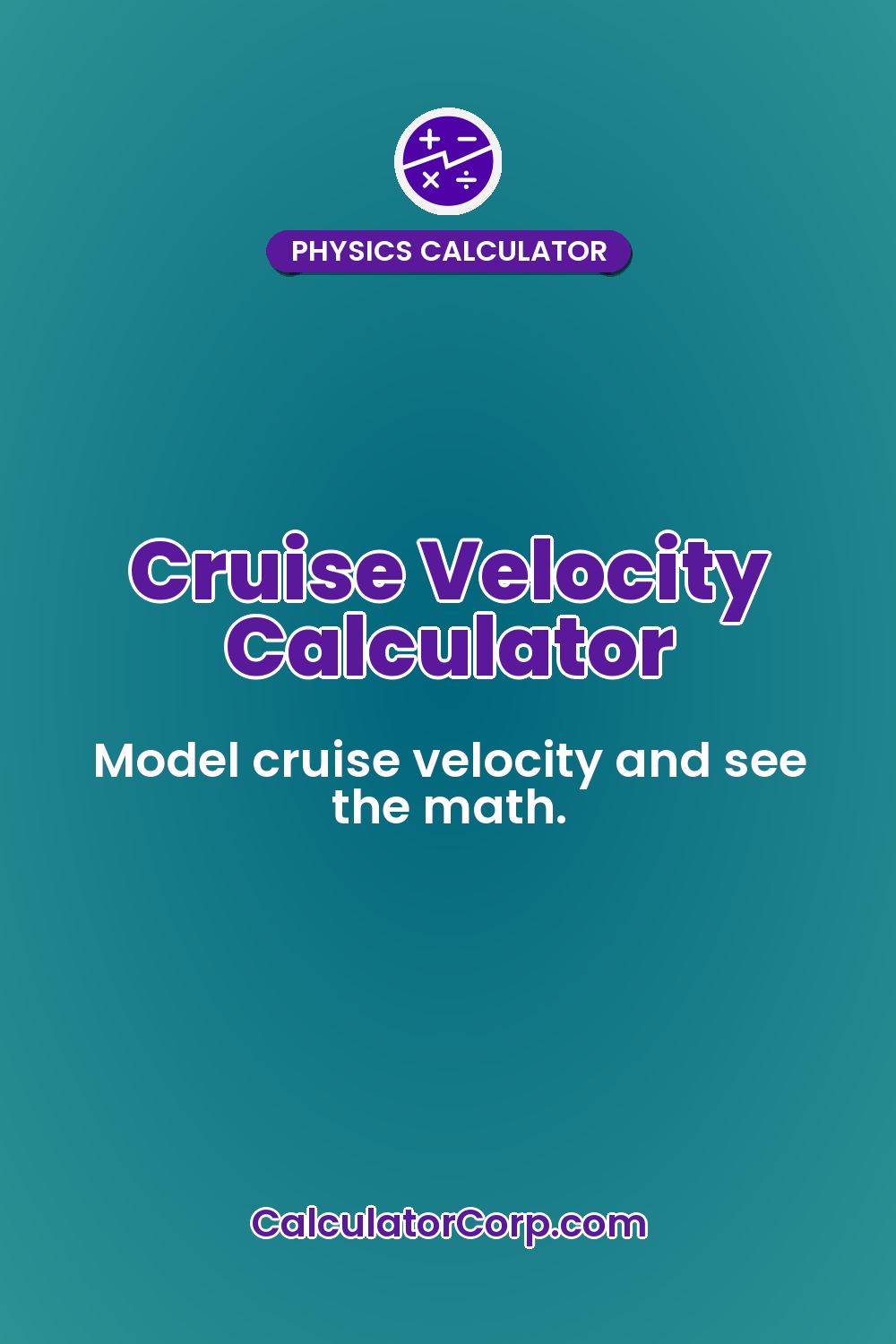 Cruise Velocity Calculator