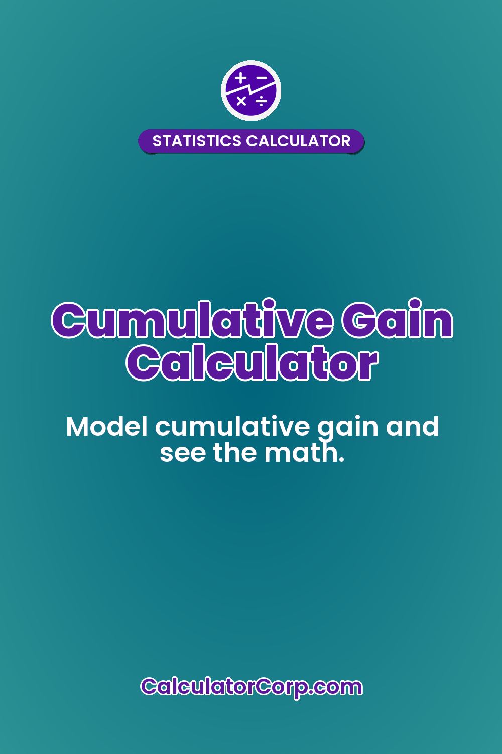 Cumulative Gain Calculator