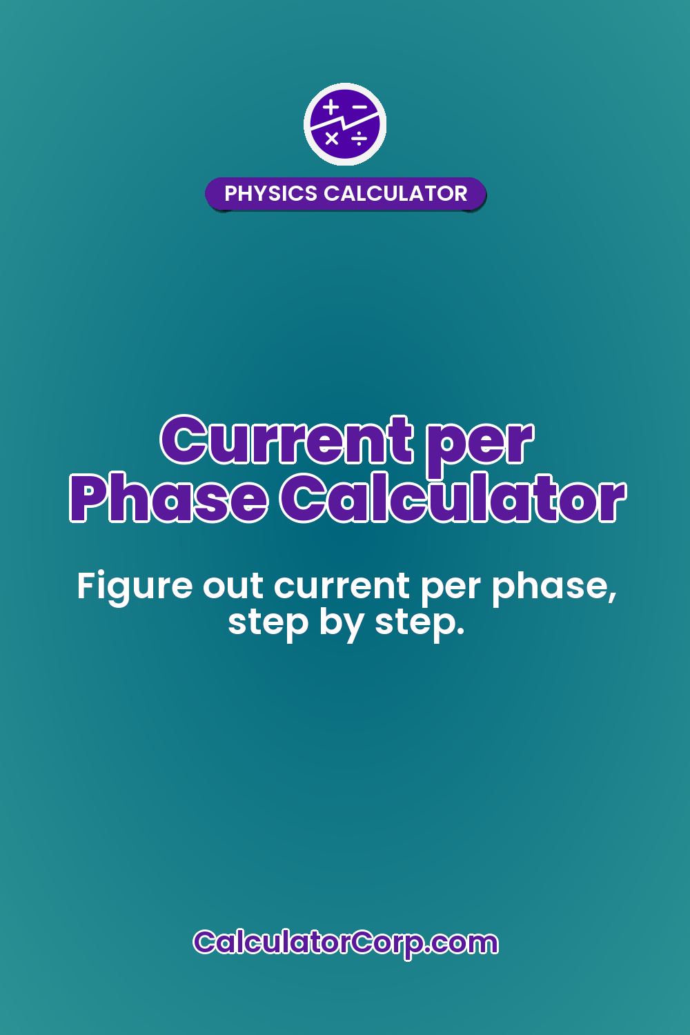 Current per Phase Calculator
