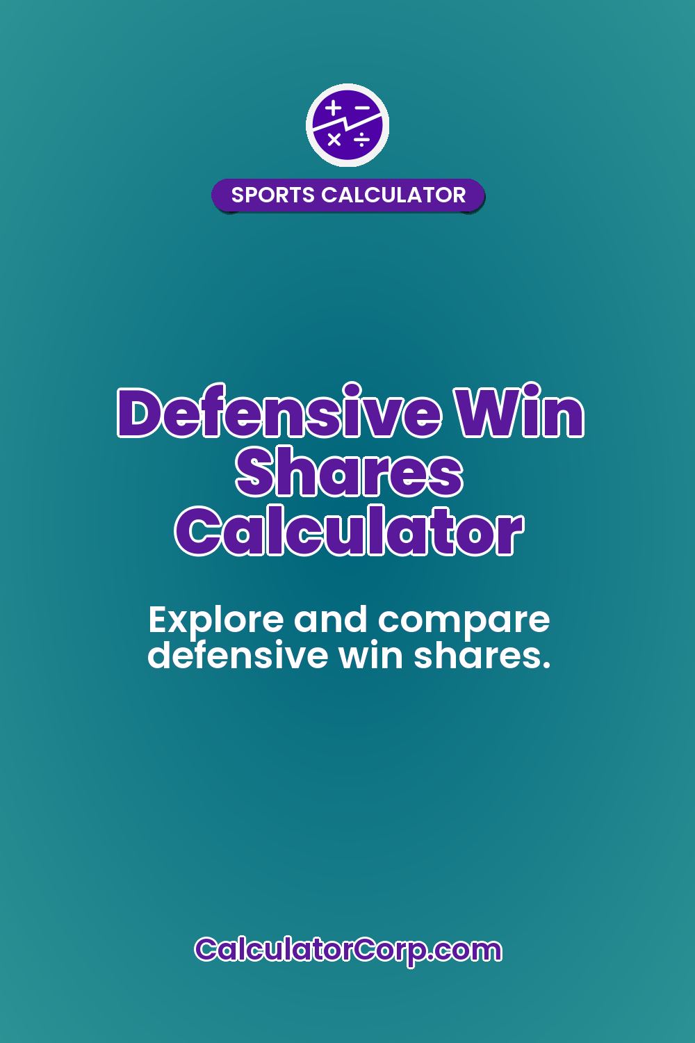 Defensive Win Shares Calculator