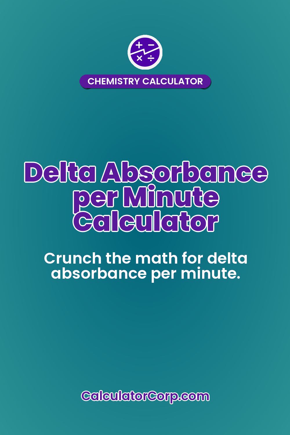 Delta Absorbance per Minute Calculator